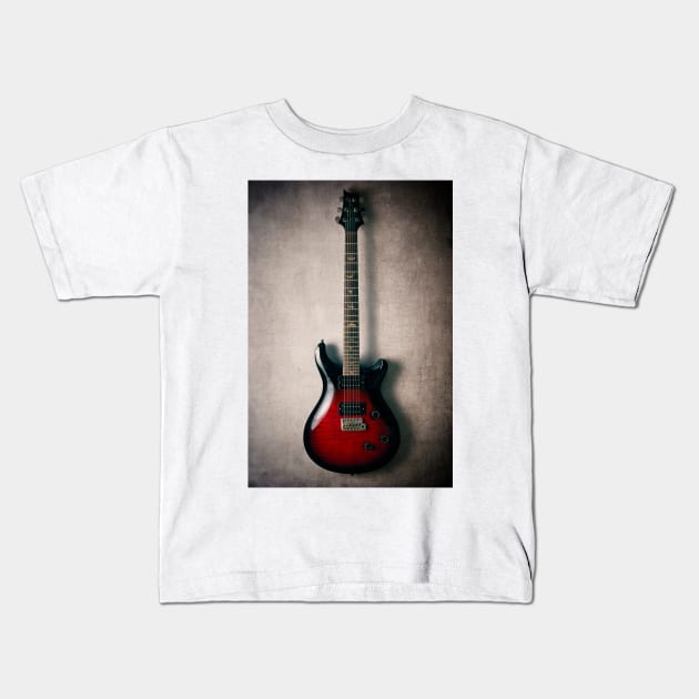 PRS Custom 24 electric guitar Kids T-Shirt by RJDowns